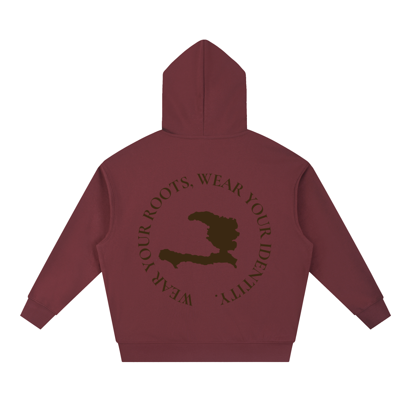 OB Heritage Hoodie — Dull red | Caribbean Streetwear