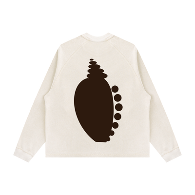 Lanbi Heritage Waffle Tee — Heavyweight Oversized