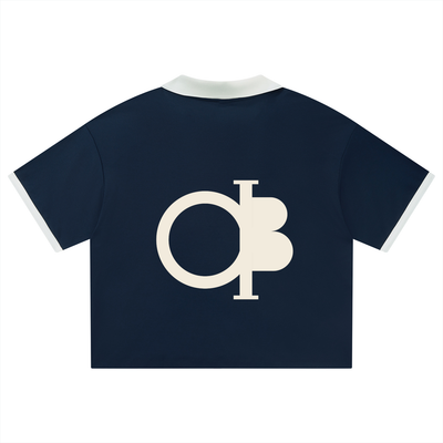 Port-au-Prince Piping Jersey - Navy Blue