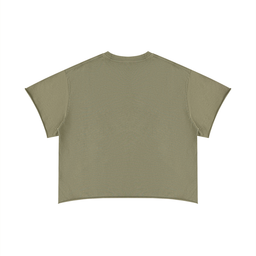 Lanbi  Boxy - Raw Edge tee