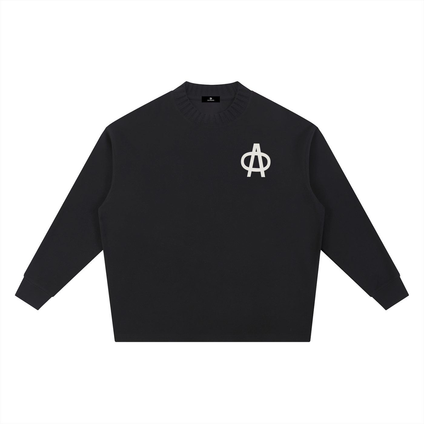 Knitted Round Neck Oversize Sweatshirt