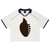 Port-au-prince Piping Jersey- Light Blue