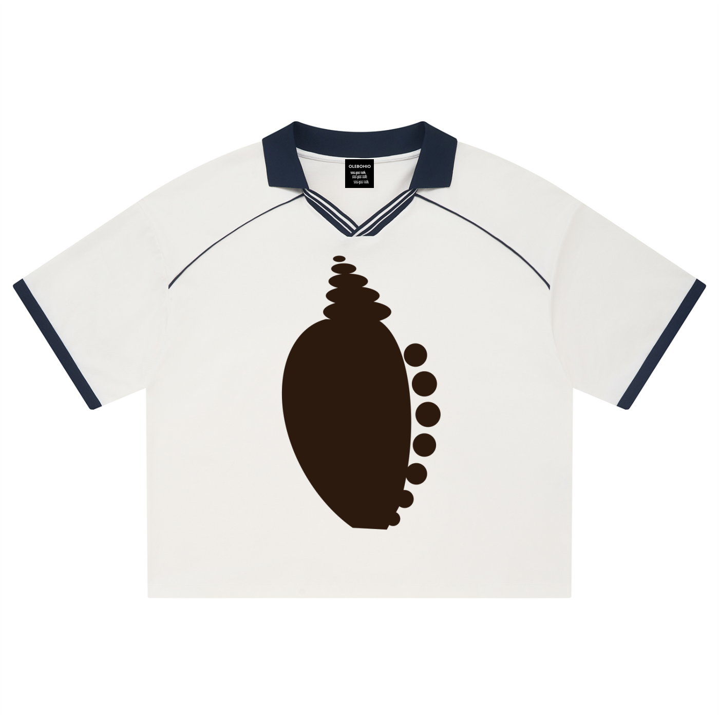Port-au-prince Piping Jersey- Light Blue
