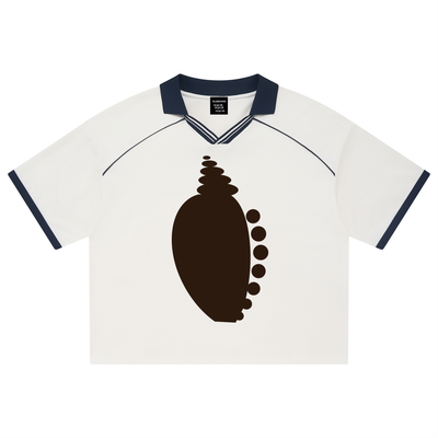 Port-au-prince Piping Jersey- Light Blue