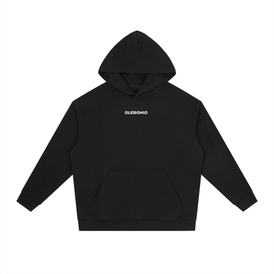OB Heritage Hoodie — Midnight Black | Caribbean Streetwear