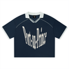 Port-au-Prince Piping Jersey - Navy Blue