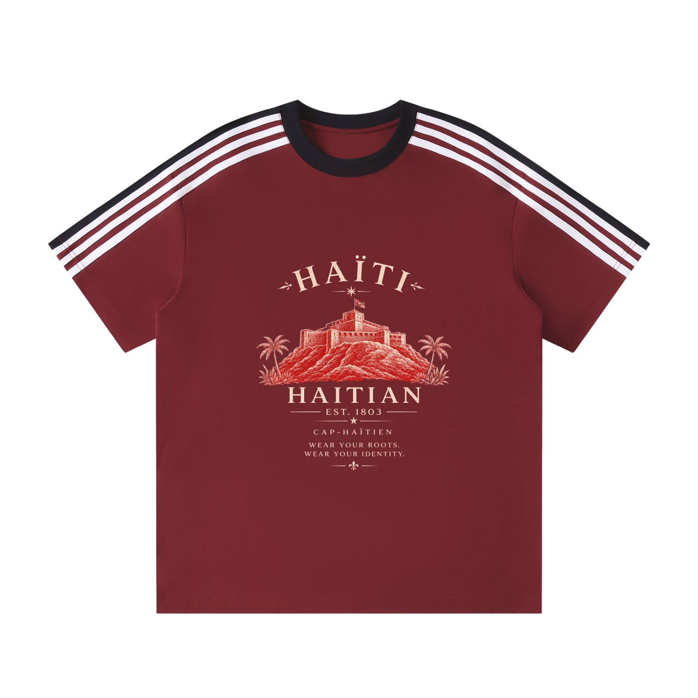 Vintage bohio Striped T-Shirt