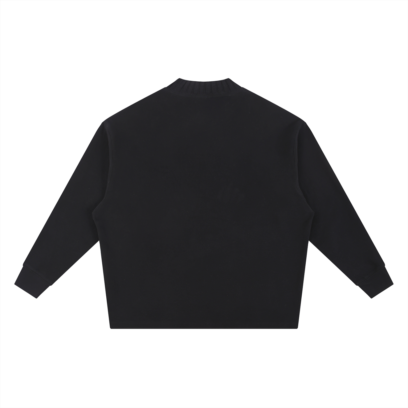 Knitted Round Neck Oversize Sweatshirt