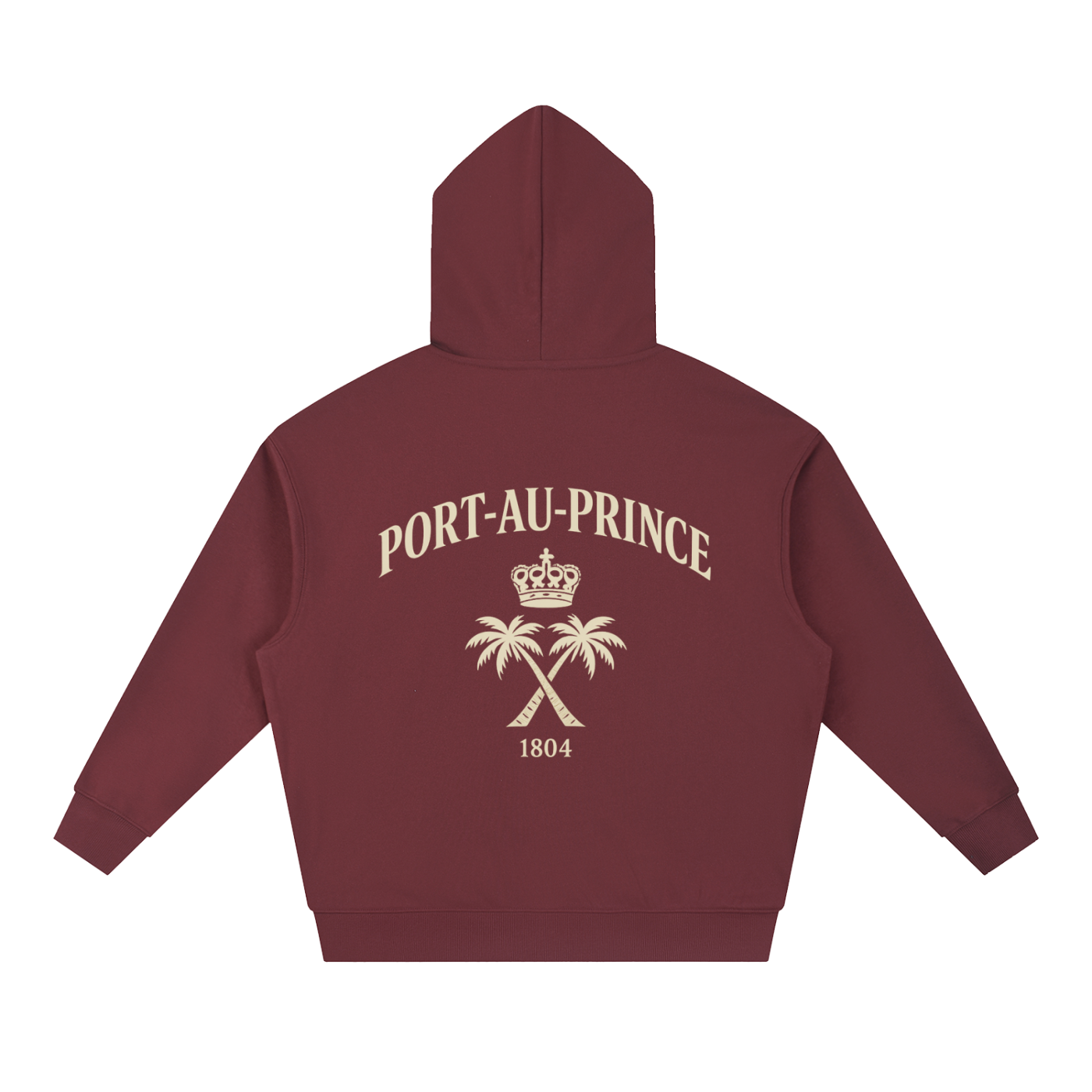 OB Vintage Hoodies — Washed red | Haiti Edition