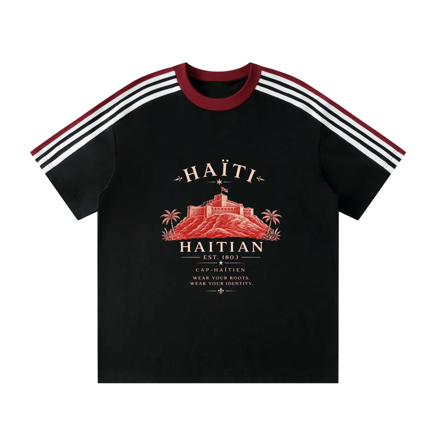 Vintage bohio Striped T-Shirt