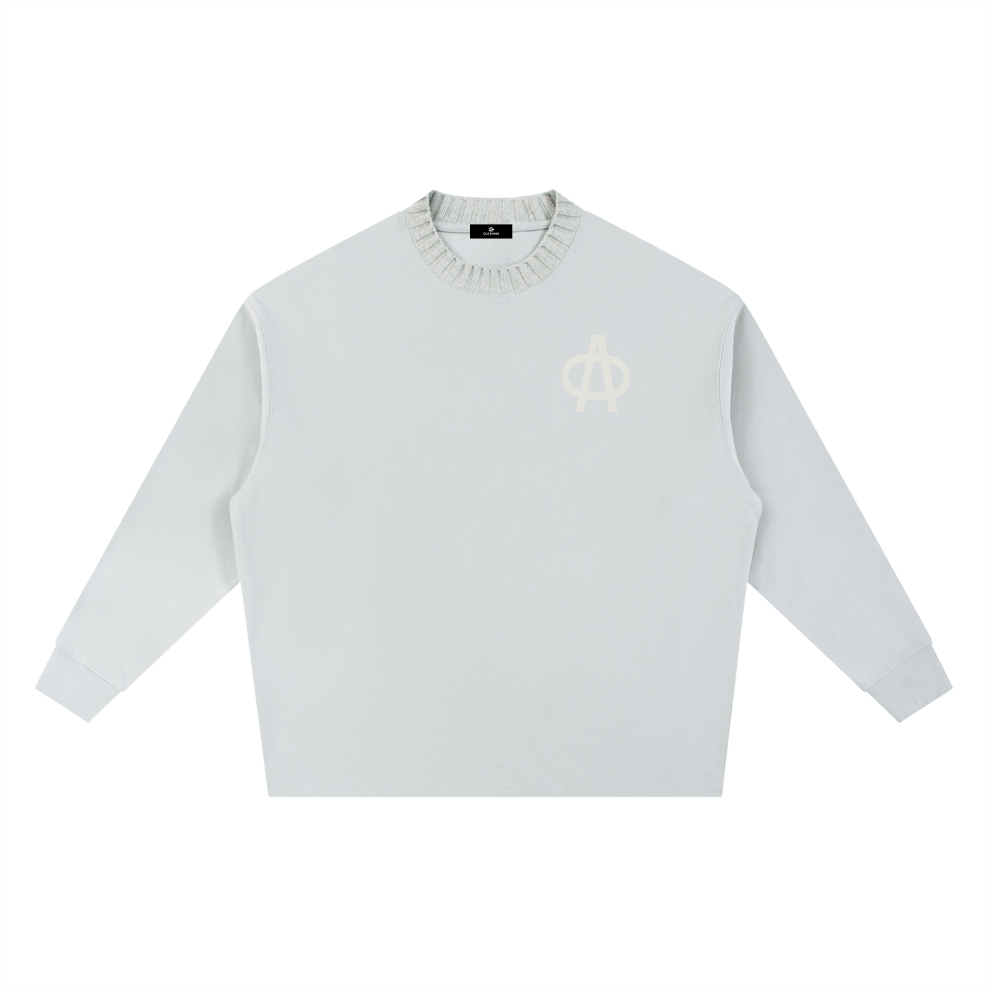 Knitted Round Neck Oversize Sweatshirt