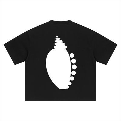 OB Heritage Oversized Tee - Washed black