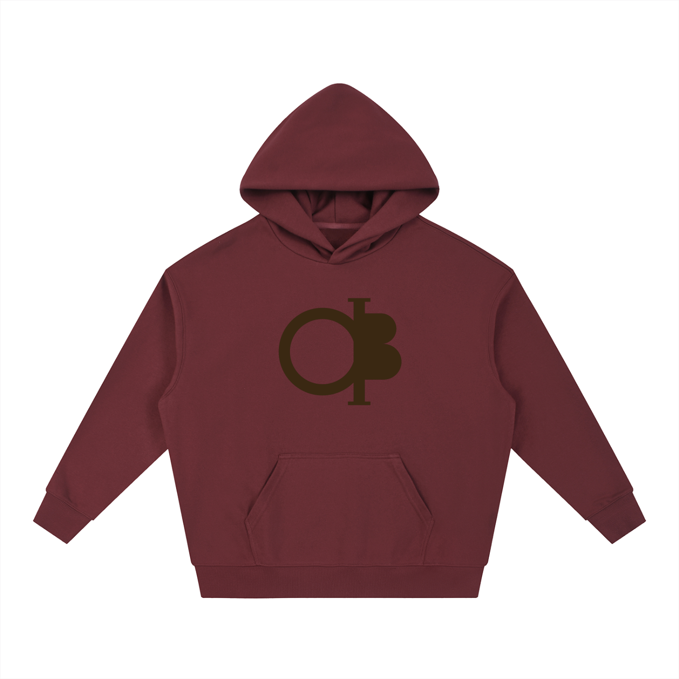 OB Heritage Hoodie — Dull red | Caribbean Streetwear