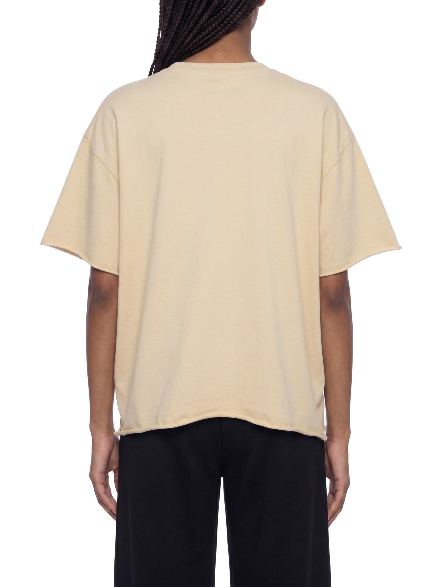 Lanbi  Boxy - Raw Edge tee